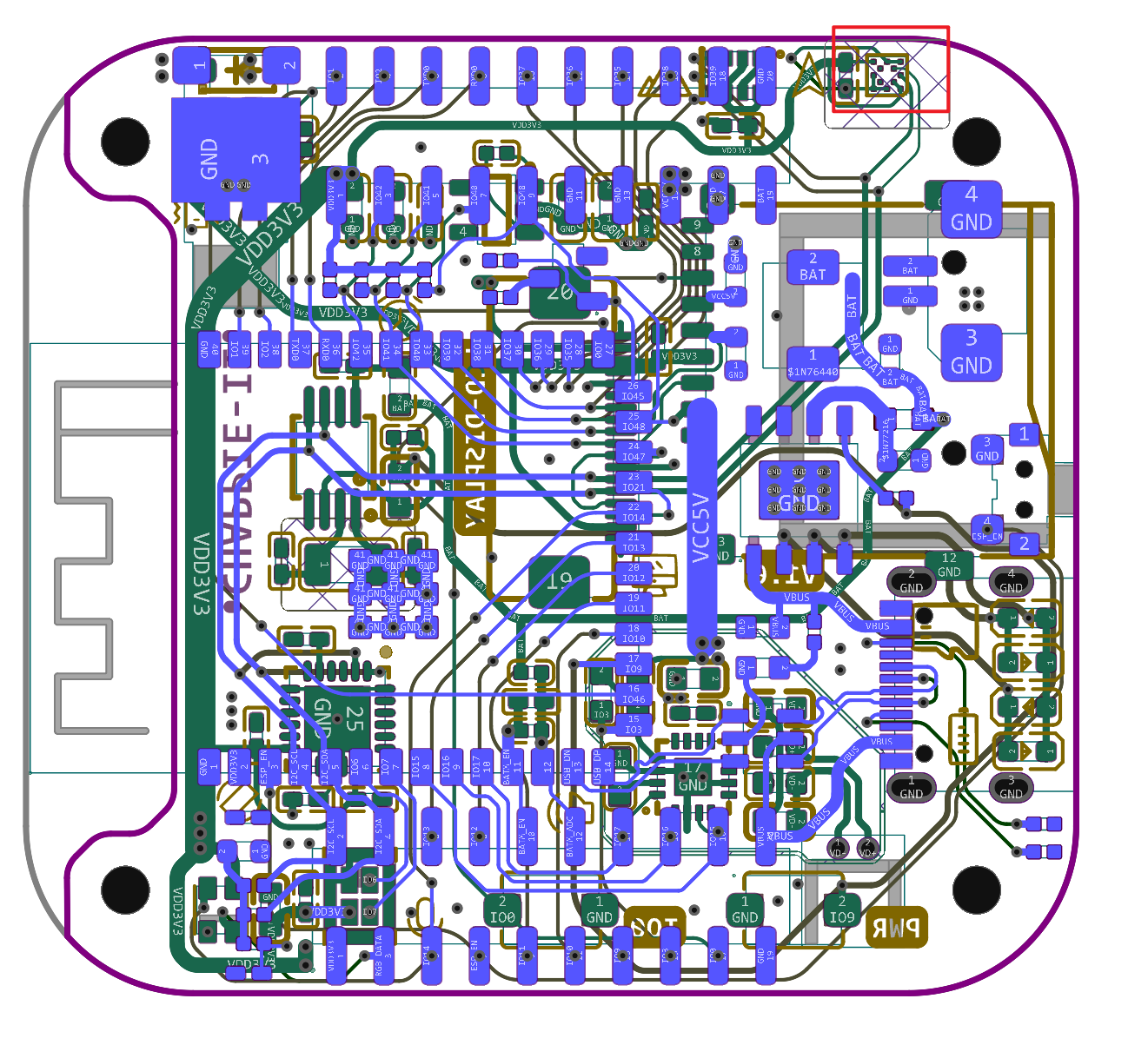 PCB_BMM150焊盘