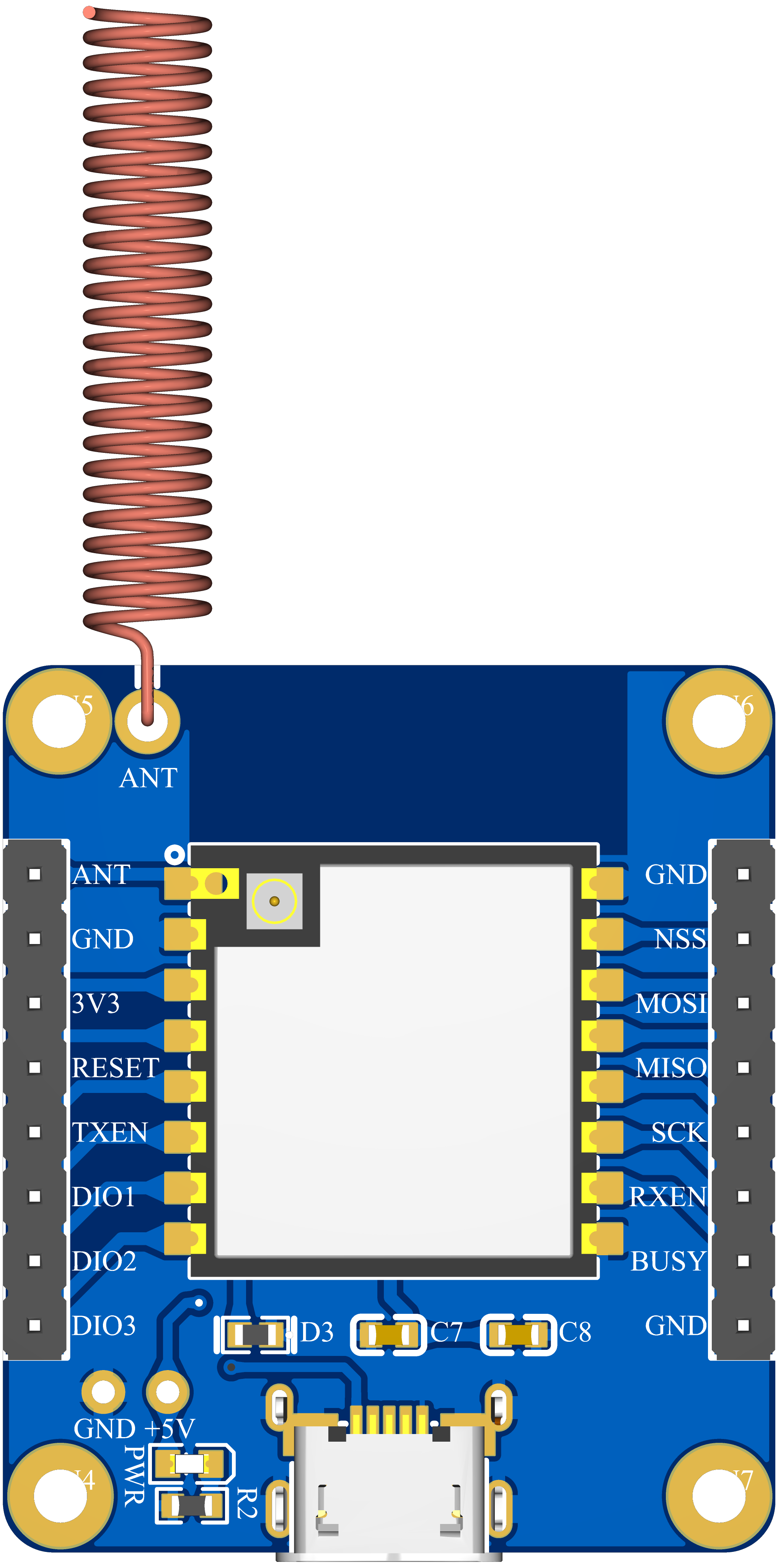 3D_PCB_Ra-01SC转接板_V2_2023-08-23-6.png